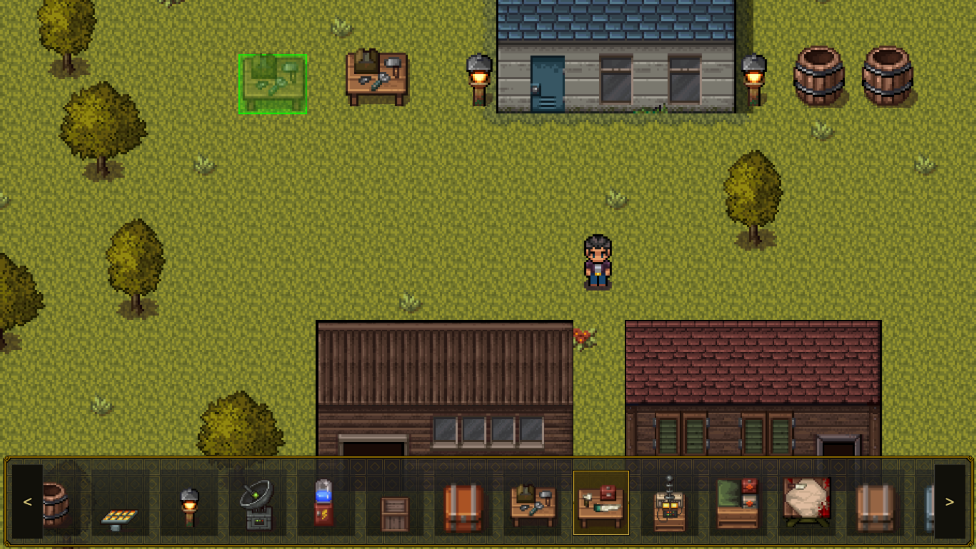 Base building gameplay screenshot.