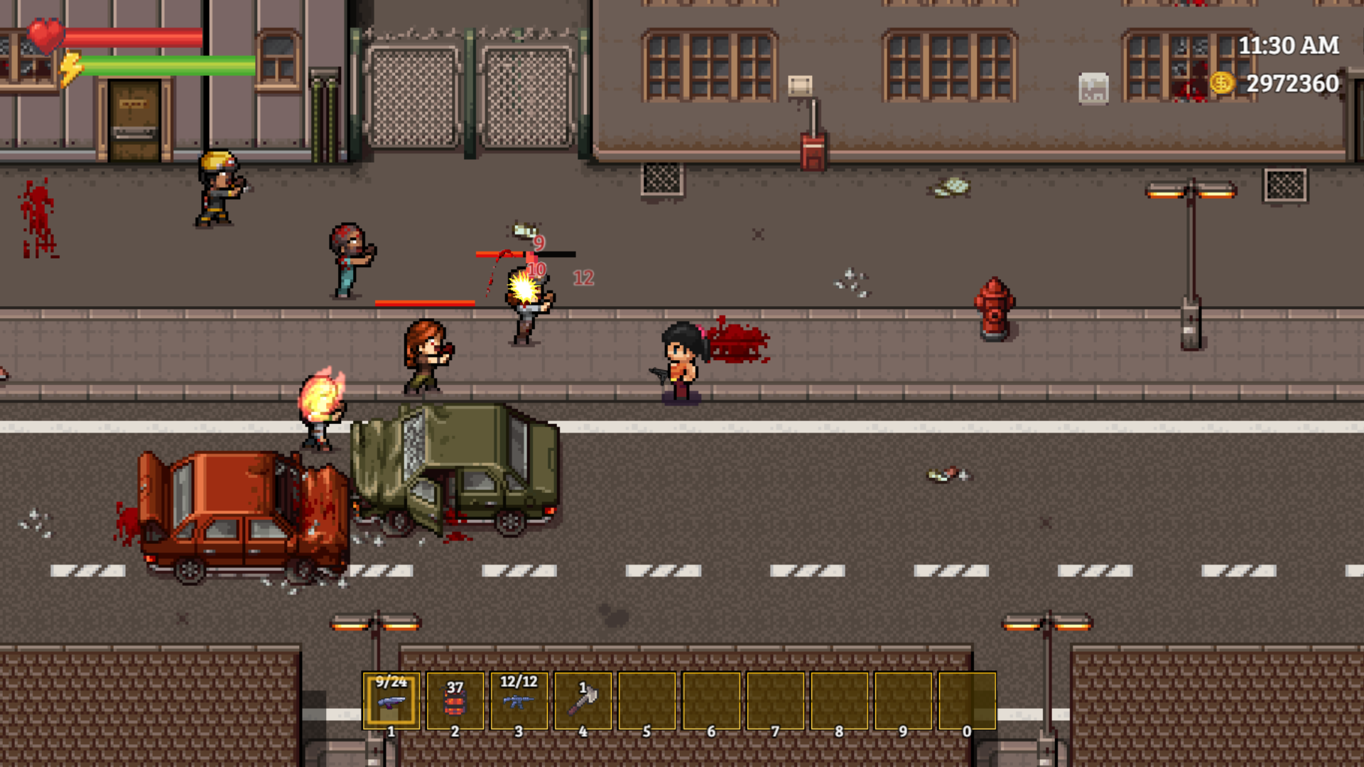 Infected encounter screenshot.